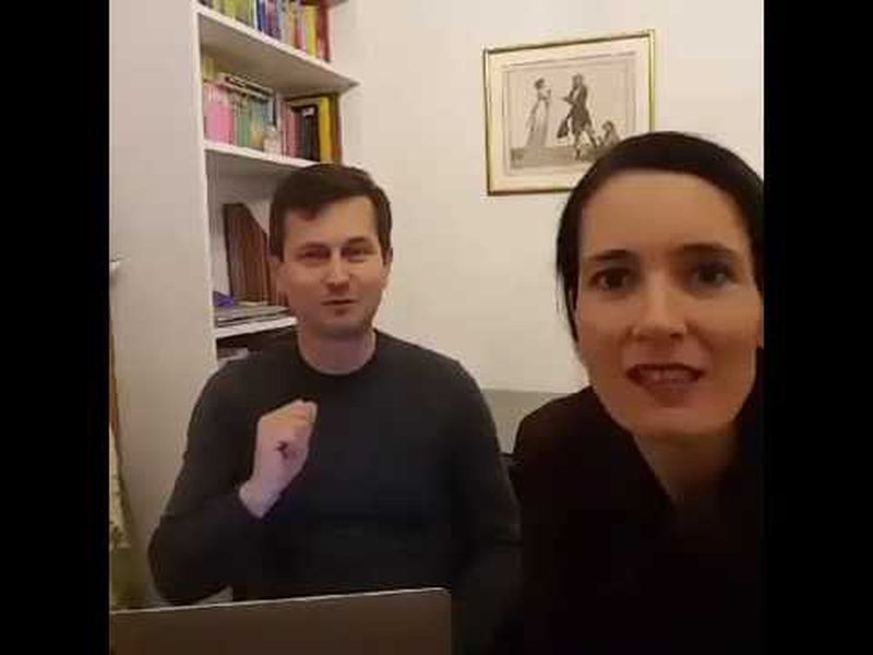 Clotilde Armand, alaturi de sotul ei