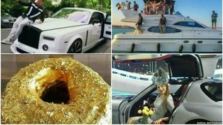 Cum arata viata adolescentilor de bani gata: masini de lux spalate cu sampanie scumpa, vacante exotice, haine de firma si dinti placati cu aur si diamante