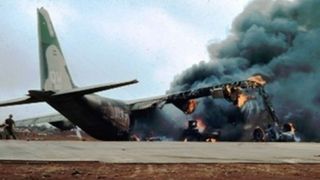 Sapte oameni au murit intr-o tragedie avatica. Un avion cargo s-a prabusit in Afganistan