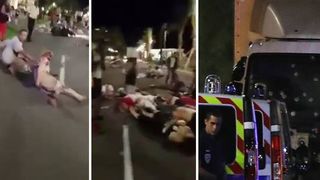 Imagini CUMPLITE. Atac terorist la Nisa. Un camion a intrat in multimea care sarbatorea Ziua Frantei