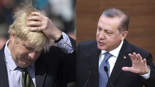"Fie ca Domnul sa-l intoarca pe calea cea buna" a spus premierul turc despre Boris Johnson