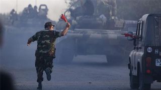 Stare de teroare la Erevan, in Armenia. Mai multi barbati inarmati au luat ostatici intr-o sectie de politie. Omenii instiga la revolta