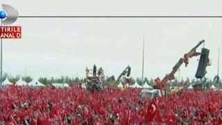 Eveniment istoric din Turcia! 5 milioane de oameni au iesit in strada si au strigat, intr-un glas, pentru democratie