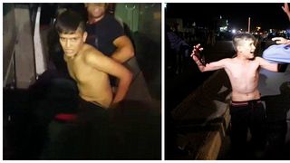 Irak: Un minor de 12 ani a fost prins in timp ce voia sa se detoneze. Tanarul a inceput sa planga la vederea politistilor