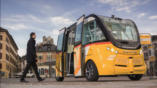 Lyon, primul oras din lume cu autobuze fara sofer. Autovehiculele circula cu 10Km/h