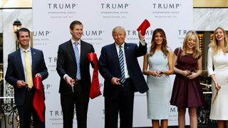 Copiii lui Trump vor acces la informatii strict secrete