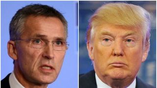 Prima discutie dintre Donald Trump si seful NATO, Jens Stoltenberg. Cei doi vor suplimentarea bugetelor alocate apararii de statele NATO