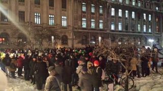 Bulgarii ies duminica in strada, la Sofia, in semn de solidaritate cu romanii