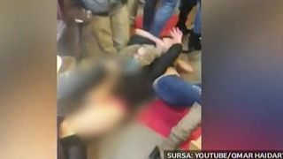 Patru femei s-au luat la bataie intr-o shaormerie. Clientii au incercat sa le desparta, dar fara succes