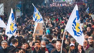 Spaniolii au iesit in strada. 160.000 de oameni au protestat pentru primirea regfugiatilor