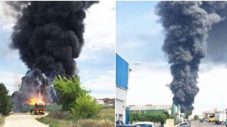 Explozie puternica la o fabrica din Madrid. O romanca de 22 de ani, printre cei 30 de raniti