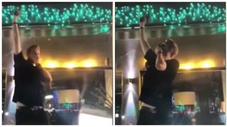 Scene de groaza la o terasa din Capitala. Fiul unei femei de afaceri a tras mai multe focuri de arma ca sa impresioneze fetele cu care era la masa