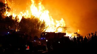Dezastru in Spania! Sute de oameni, evacuati din cauza unor incendii de vegetatie
