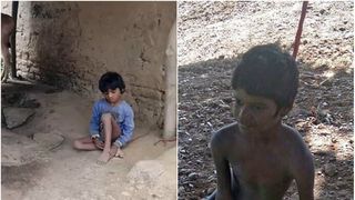 Doi copii cu dizabilitati au fost dezbracati si legati de copaci de catre familiile lor. Micutii au trait asa timp de 5 ani!