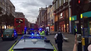 Explozie uriasa pe Oxford Street, in Londra! Totul a fost filmat