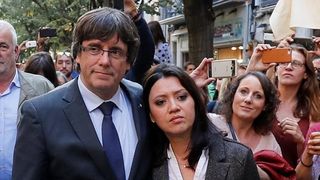 Momente cumplite pentru Marcela Topor, prima doamna a Cataloniei. "Nu stiu daca imi voi mai vedea sotul vreodata"