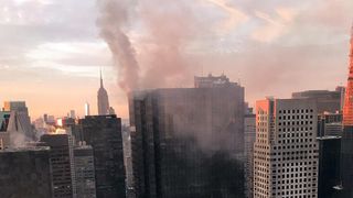 Incendiu puternic la Trump Tower: un mort si 4 raniti