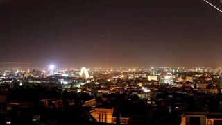 Atac in Siria, in aceasta dimineata! Primele imagini cu bombardamentul lansat de SUA, Marea Britanie si Franta