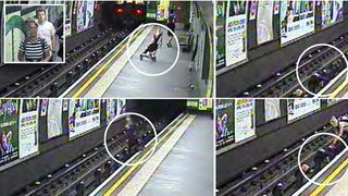 O mama si copilul ei au supravietuit miraculos dupa ce au cazut pe sinele de la metrou! Cum au reusit sa scape cu viata este uluitor