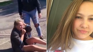 O mama a postat un filmulet cu fiica sa de 12 ani in timp ce este batuta de o adolescenta! De ce a facut femeia acest gest