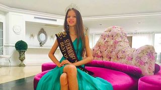 La doar 11 ani, o fetita din Romania a castigat premiul Little Miss World Universe 2016! De mica isi dorea sa ajunga pe podium