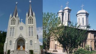 Stiai asta? De ce bisericile ortodoxe au cupola rotunda, iar cele catolice au acoperisul ascutit?