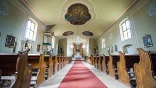 Interior Biserica Catolica