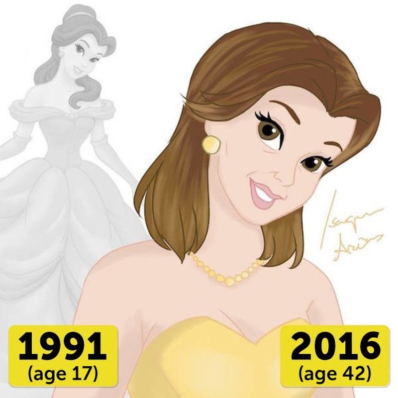 Belle, fara indoiala Bestia a ramas indragostit de frumoasa lui