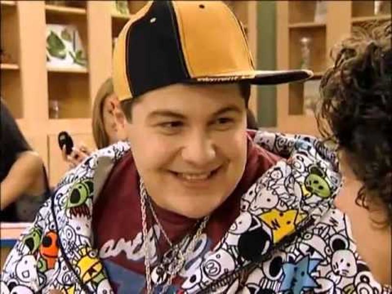 Catalin Stelian, pe vremea cand juca intr-un serial Tv