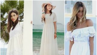 Rochia alba nu trebuie sa lipseasca din bagajul pentru vacanta. Cum trebuie purtata