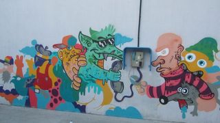 Penitenciarul Vaslui a fost infrumusetat in urma celui mai mare eveniment de arta murala din Romania