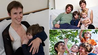 Marturia unei mame care isi alapteaza copilul de 5 ani: "Nu am fost niciodata la medic. Folosesc laptele matern pentru infectiile oculare, iar pentru raceli, suc de lamaie"