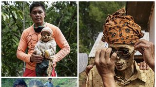 La fiecare trei ani, mortii sunt dezgropati si imbracati in haine noi. Apropiatii isi fac apoi poze cu acestia, in cel mai ciudat ritual de comemorare a celor trecuti in nefiinta