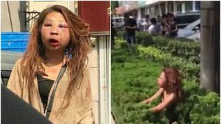 O tanara de 28 de ani a fost batuta cu bestialitate si lasata sa zaca in tufisuri de sotia amantului ei