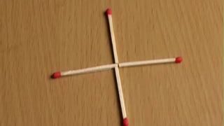 9 din 10 oameni nu stiu raspunsul! Cum poti forma un patrat mutand doar un singur bat de chibrit! Raspunsul e aici!