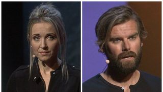 Victima si abuzatorul, pe aceeasi scena intr-un discurs emotionant