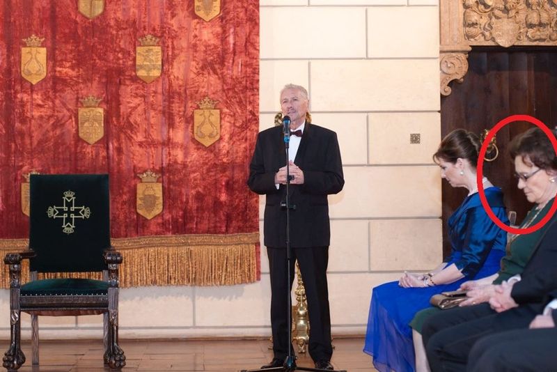 Nadia Constantinescu, zilele trecute, la un eveniment