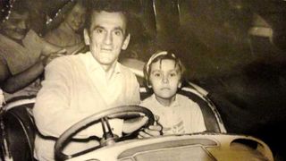 Puiu Calinescu, alaturi de fiica sa