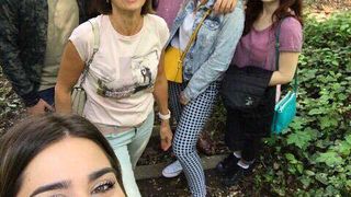 Carmen Iohannis si-a dus elevii pe stadionul din Cluj! Cum s-a pozat Prima Doamna