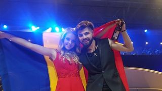 Ce au declarat Ilinca si Alex dupa sarutul din finala Eurovision. "Asta am simtit, dar nu se stie niciodata ce poate fi intre noi"