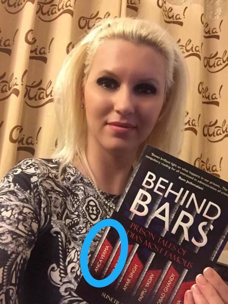 Romanca apare intr-o carte scrisa de o jurnalista indianca