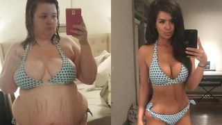 Transformare incredibila a acestei tinere de 28 de ani. Cantarea 128 de kilograme, dar acum arata perfect - Cum a reusit?