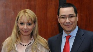 Daciana, alaturi de sotul ei, fostul premier Victor Ponta