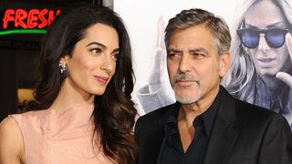 Sotia lui George Clooney, Amal, a nascut gemeni: "George este sedat si isi va reveni in cateva zile".