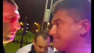 Cum arata acum pumnul politistului care l-a facut KO pe Cristian Boureanu! Agentul Andrei Ovidiu are mana bandajata pana la cot!