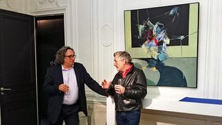 Buba si De Niro au vorbit  despre arta la un pahar de sampanie