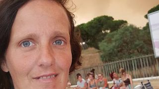 Initial, femeia a crezut ca sunt nori