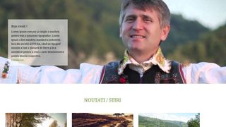 Artistul apare si pe site-ul comunei