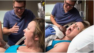 Reactia incredibila a unei mame cand si-a vazut copilul pentru prima oara! Ce a facut-o sa se comporte asa