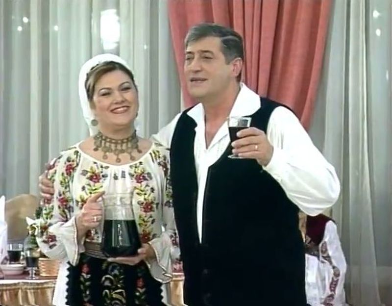 Valeriu Sftecu, alaturi de Luciana Vaduva, actuala sa sotie